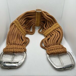 Jareel Western Rear Cinch - NWT Premium Synthetic Mohair Back Cinch - Tan